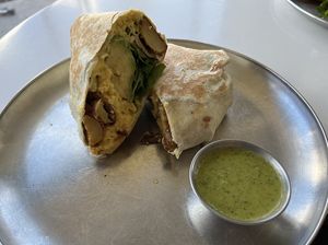 Breakfast burrito  at Project Coffee - Burns Court in Sarasota