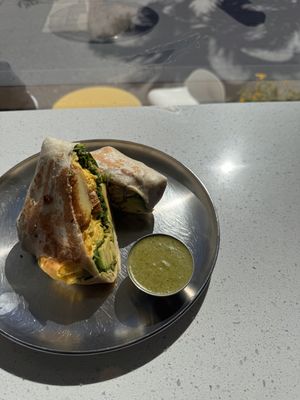 Breakfast burrito  at Project Coffee - Burns Court in Sarasota