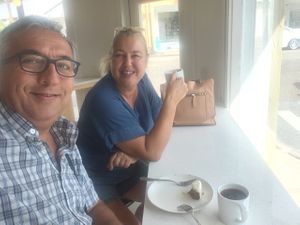 Sunday afternoon at Project Coffee - Burns Court in Sarasota