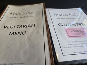 Menu oprions at Marco Polo Global Restaurant in Salem