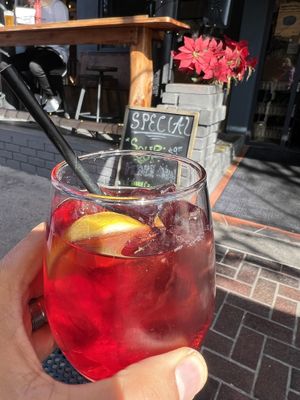 Iced tea  at Craft Roots  in Morgan Hill