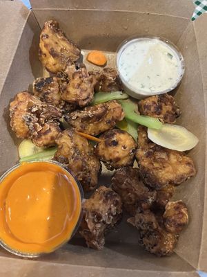 Yummy Buffalo Cauliflower   at Craft Roots  in Morgan Hill