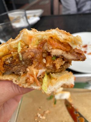 Lions Mane Chipotle Sandwich yumminess   at Craft Roots  in Morgan Hill