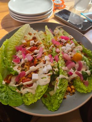 Wedge salad at Craft Roots  in Morgan Hill
