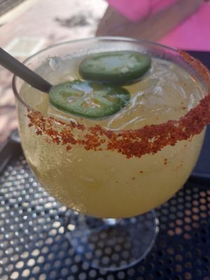 Pineapple Jalapeno Margarita at Craft Roots  in Morgan Hill