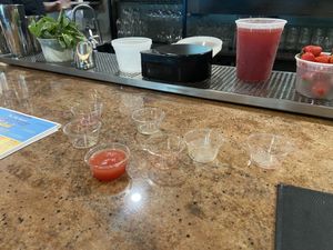 Alcoholic Slushie Samples galore!!!  at Craft Roots  in Morgan Hill