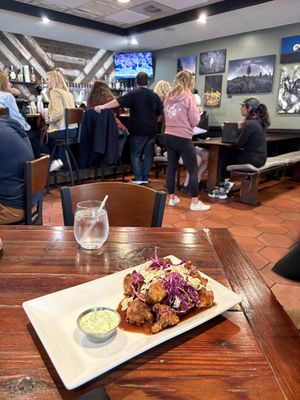 Cauliflower wings  at Craft Roots  in Morgan Hill