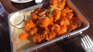 Buffalo Cauliflower Bites at Craft Roots  in Morgan Hill
