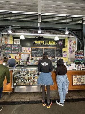 Easy to find in the French market   at Aberto's Cheese and Wine in New Orleans