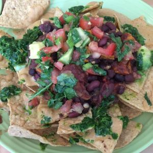 vegan nachos  at SweetArt in St Louis