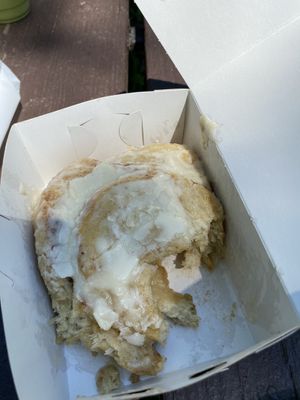 Cinnamon roll (OMG)  at SweetArt in St Louis