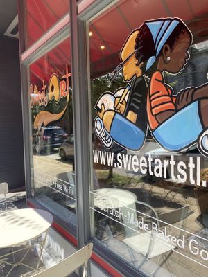 ⭐️⭐️⭐️⭐️⭐️  at SweetArt in St Louis