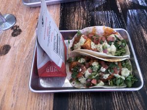Sonia Sanchez’s crispy Chiken Tacos  at SweetArt in St Louis