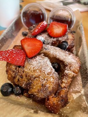 Cinnamon Roll French Toast   at SweetArt in St Louis