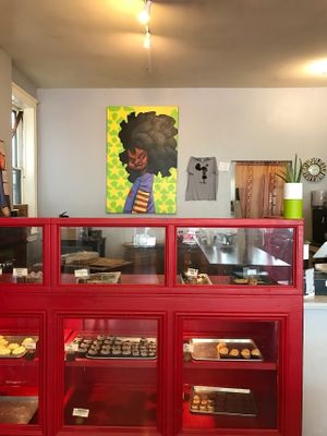 inside at SweetArt in St Louis