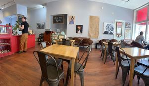 Cute space. Cuter than pic  at SweetArt in St Louis