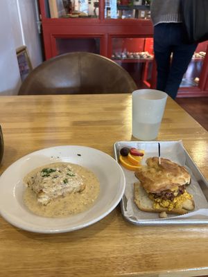 Biscuits.  Oh. And biscuits.   Biscuits    at SweetArt in St Louis