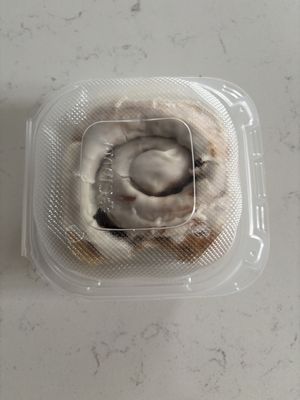 cinnamon roll! at SweetArt in St Louis