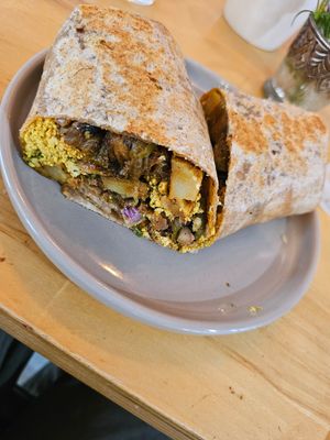Breakfast Burrito at SweetArt in St Louis