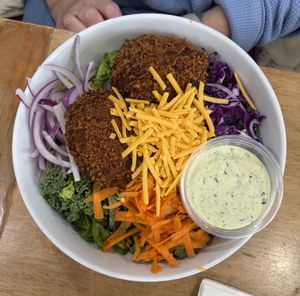 auntie loretta's salad!  at SweetArt in St Louis