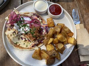 Jackfruit Roti  at Nichol's in Cromwell