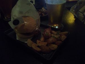 Jackfruit Burger at Pasteur Street Brewing Company in Hoi An