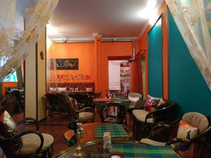 It's a pleasant place to eat India vegetarian food. It is located in centre and in the City.
Food isnot expensive here.
 at Ayurveda in St Petersburg