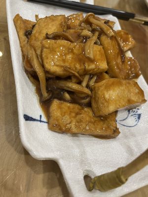 Fried tofu 👍  at Dar Soo Vegetarian 大素無方 in Kuala Lumpur