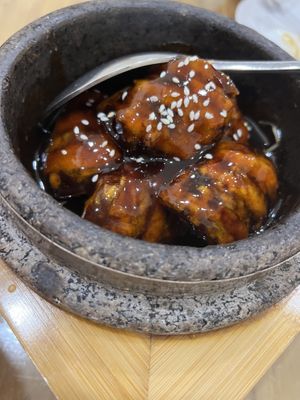 Stewed fried eggplant   at Dar Soo Vegetarian 大素無方 in Kuala Lumpur