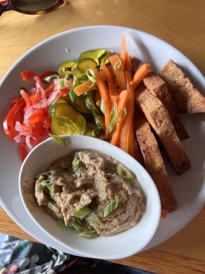 Peanut appetizer   at Lompoc Cafe in Bar Harbor