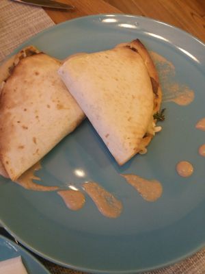 Quesadilla at Fenkhel Fennel in Kyiv