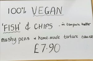 Nearest thing to cod, you will taste🙂 at Kingfisher in East London