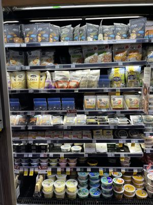 vegan cheeses   at Whole Foods Market - University Ave in San Diego