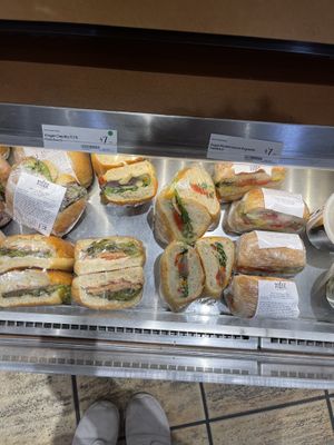 grab & go sandwiches   at Whole Foods Market - University Ave in San Diego