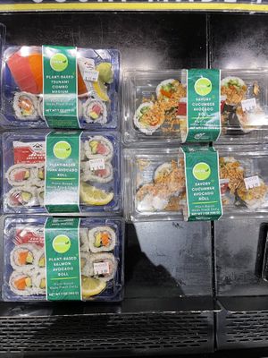 vegan sushi!   at Whole Foods Market - University Ave in San Diego