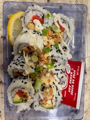 tuna avocado roll   at Whole Foods Market - University Ave in San Diego