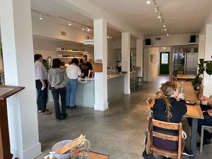 Lamara interior at Lamara Coffee and Kitchen in New Orleans