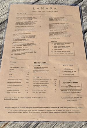 Healthy at Lamara Coffee and Kitchen in New Orleans