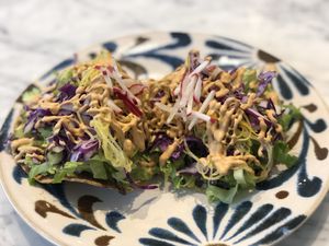 Tostadas ✨ at Lamara Coffee and Kitchen in New Orleans