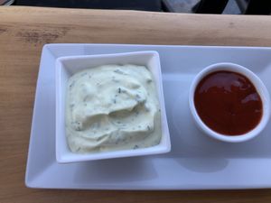 Tziziki  at Let's Vegan in Crete