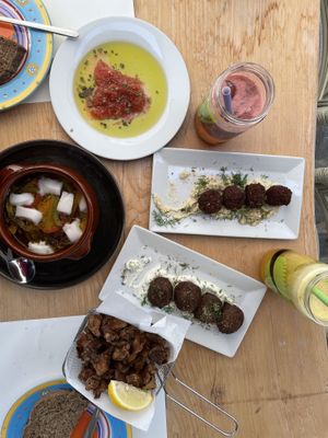 Meze  at Let's Vegan in Crete