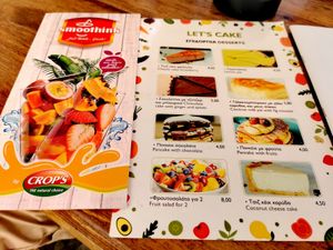 Cakes and more at Let's Vegan in Crete