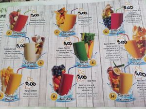 Smoothies at Let's Vegan in Crete