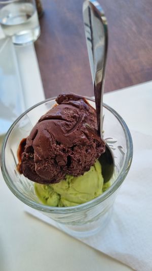 Ice cream at Let's Vegan in Crete