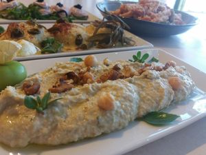 Appetizers at Let's Vegan in Crete