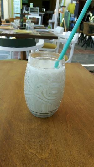 My way mint Smoothie at Let's Vegan in Crete
