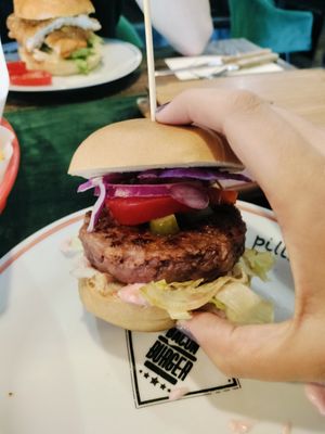 Burger at Bacon Burger in Tata