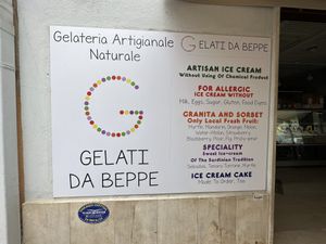   at Gelateria di Beppe in Villasimius