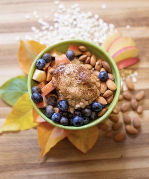 sweater weather oatmeal :) at Moberi - 23rd Ave in Portland