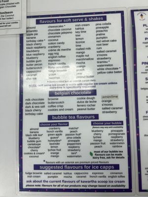   at Mile and a Quarter Ice Cream in Kingston